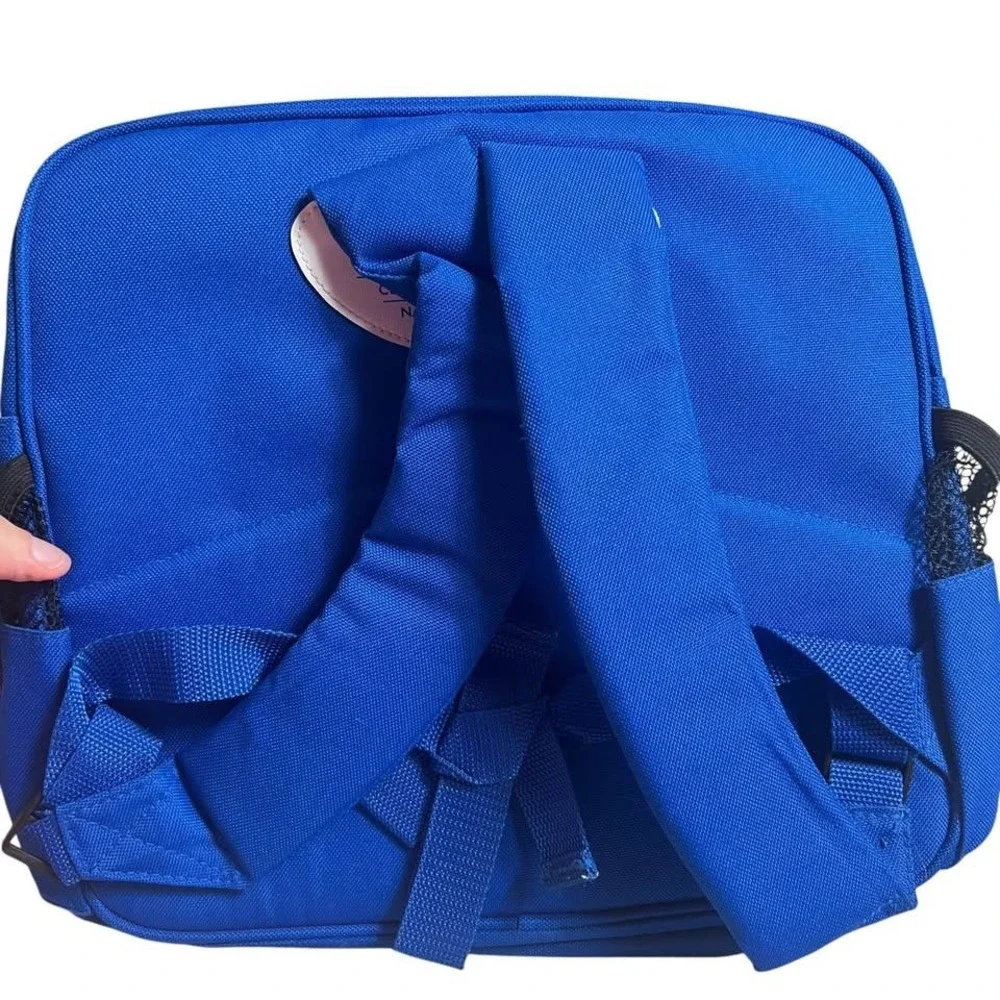 Disney Mickey Mouse Laptop Backpack Blue Green Plaid Adjustable Straps